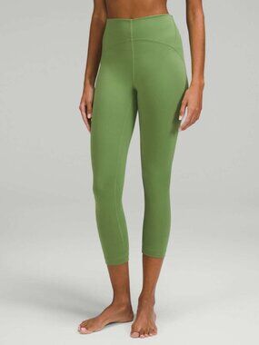 Lululemon Instill High-Rise Crop 23" Green Foliage Leggings 2022 W6BQGS